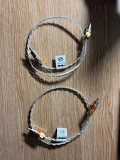 Kimber Kable KCAG silver interconnect from Russ Andrews, Ultraplate RCAs, 0.5m.