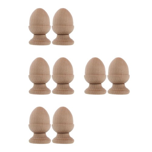 Pcs decorative wood - wood, finials