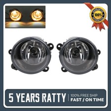 2x Fog Light Lamps Front For