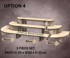 3 Step, 3 Tier MDF Retail