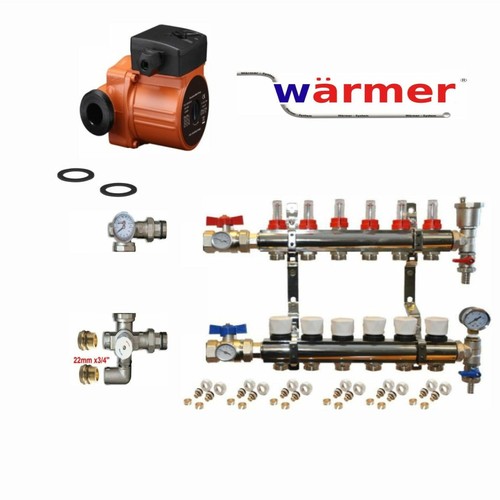 Zone manifold for ufh - zone,