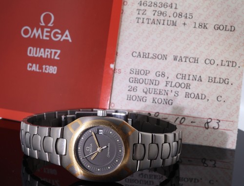 Vintage 80s omega seamaster - vintage,