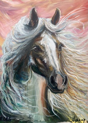 Oil painting canvas - oil, on