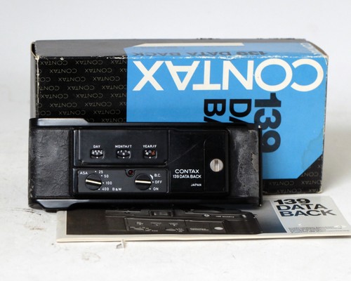 Contax 139 data back film - data,