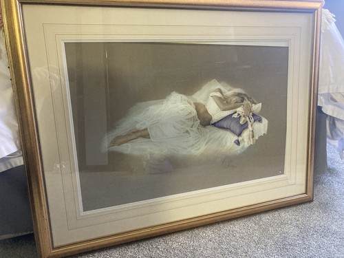 Framed artist signed copy - artist,