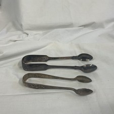 2 Pairs Of Sugar Tongs