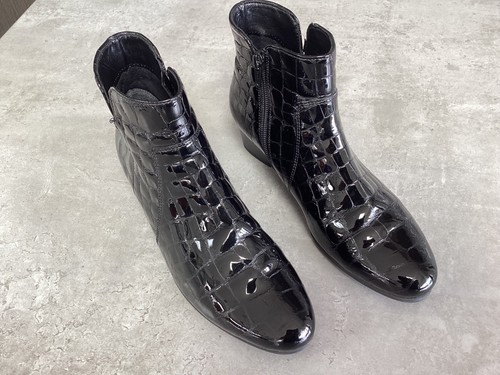 Ladies gabor black - gabor, croc