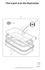 Land rover genuine seal - genuine, sun
