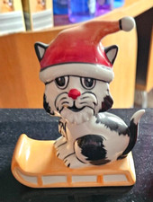 Lorna Bailey Christmas Cat on