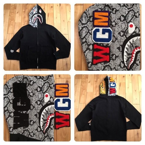 Bape snake pattern - pattern, shark