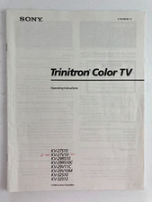 SONY TRINITRON COLOR TV 1995