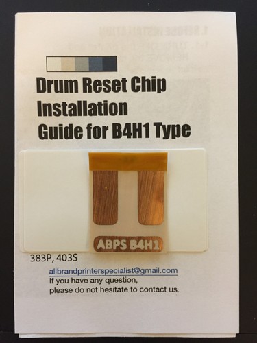 Super easy drum reset chip - drum, for