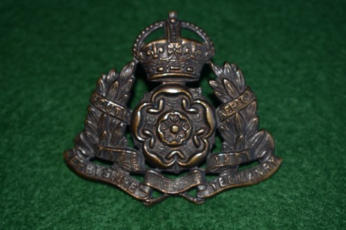 The derbyshire yeomanry cap - the,