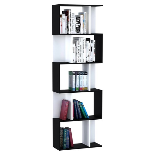 Tier bookcase storage - 5-tier,