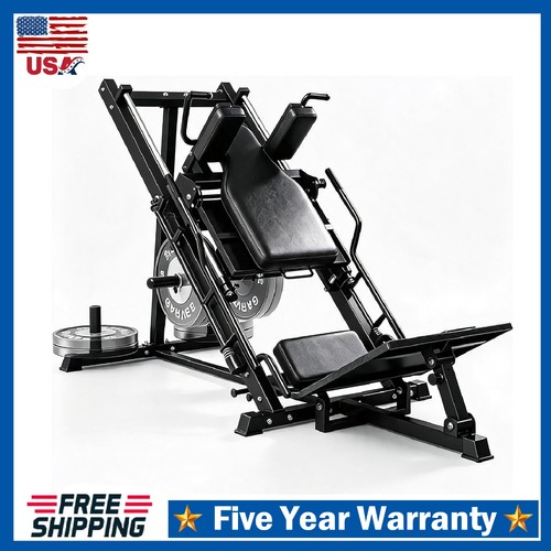 Leg press hack squat machine - press,