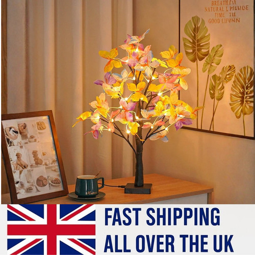 Tabletop bonsai tree - bonsai, lights