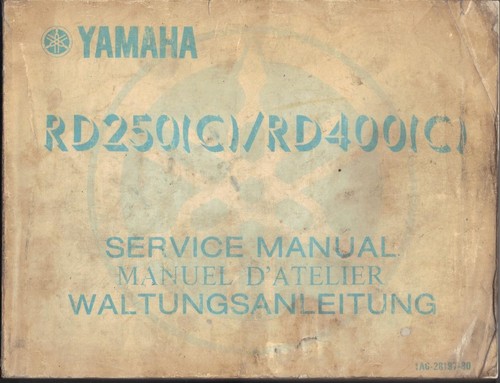 Yamaha rd250 rd400 1976 - yamaha,