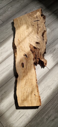 Live edge italian olive - live, wood