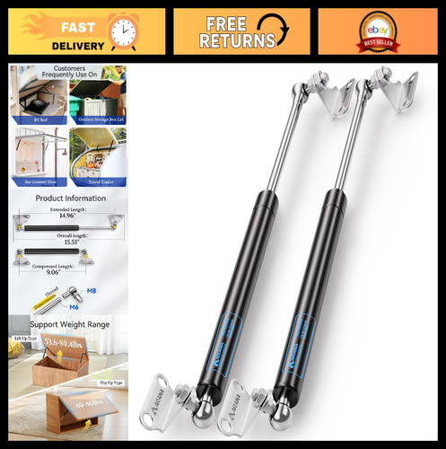 Gas struts 67lb with - 67lb,