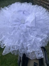 Ultra Frilly White Pesci Baby