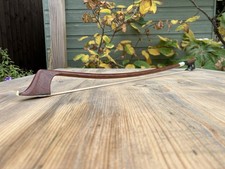 Double Bass Bow - Brazilwood - New Hair - Free Postage - Ideal For Students