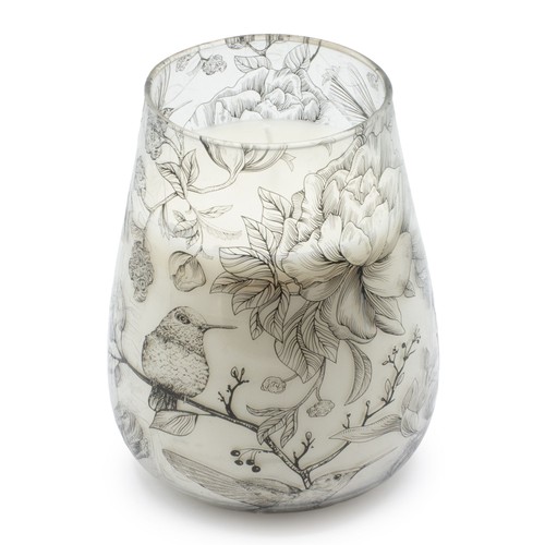 Tall glass jar candles - jar,