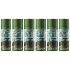 6X - Tractor Spray Paint John Deere Green Touch Up & Repair Spray Paint 400ml