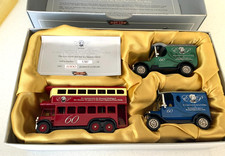 Lledo "HM Queen Diamond Wedding" Special Edition 3 Vehicle Set Dated 2007 + COA