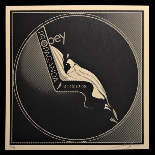 Shepard fairey dance floor - shepard,