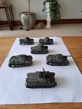 6 x German Ww2  Tanks  in 1 : 87 Scale
