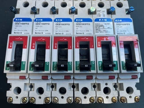 Mem eaton single pole mccb - pole,
