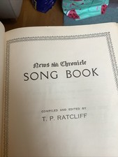 News Chronicle Song Book Hardback Community Songs