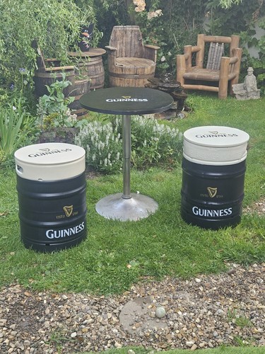 Guinness barrel seats and - 2,