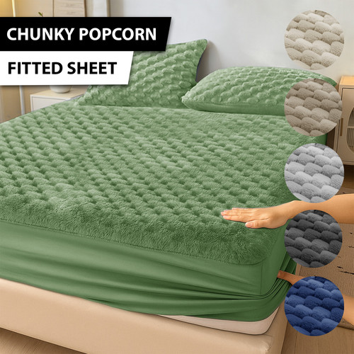 Ribbed waffle fitted - ribbed,