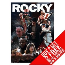 ROCKY DD1 POSTER ART PRINT A4