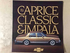 1982 CHEVROLET CAPRICE CLASSIC