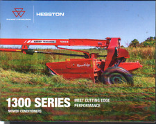 Massey Ferguson Hesston "1300 Series" Mower Conditioners Brochure