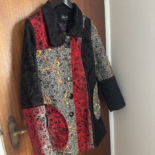 Hippy style lined coat 