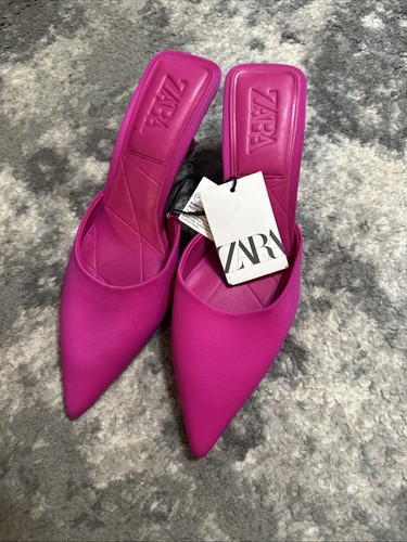 New zara pink - new, toe