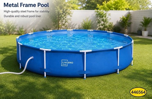 10ft metal frame swimming - metal,