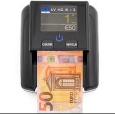 Zenacasa AL-130 Counterfeit Bank Note/Bill Detector GBP EUR USD + Extra Battery