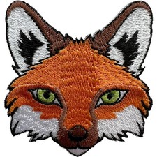 Fox Iron or Sew On Patch for