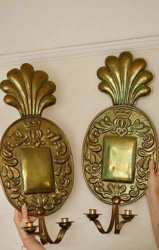 Pair large mid - mid, century
