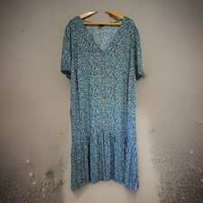 Jenya Women’s Dress 22 Teal