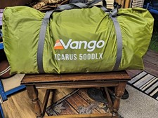Vango Icarus 500 DXL Tent with Extra Ground Sheet, and Pegs