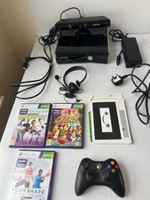 Xbox 360 Bundle Console & Kinect Sensor, Controller , 3 Games and Headset