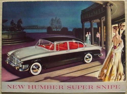 Humber super snipe - snipe, sales