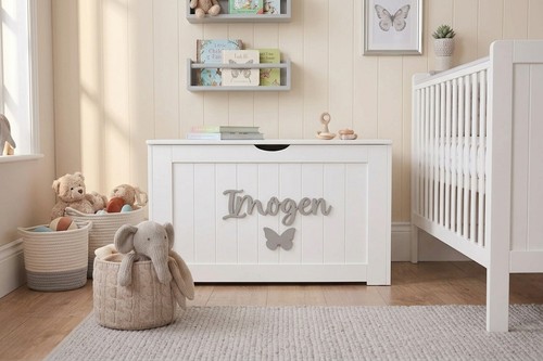 Personalised painted toy box - toy,