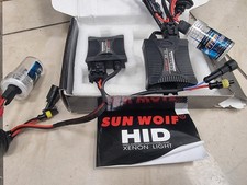 2x Sun wolf Hid xenon Lights