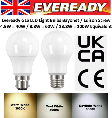 Gls led light bulbs warm - gls,